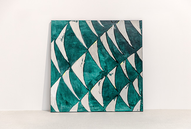 Flags, kunst door Cecile Wijnand